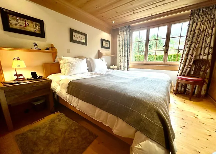 Luxurious Alpine Getaway At Park Apartament Gstaad